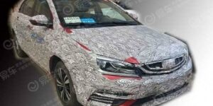 Только-только сменивший дизайн седан Geely Emgrand 7 скоро ещё раз обновится