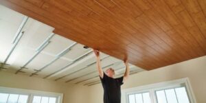 Как сделать потолок из досок своими руками