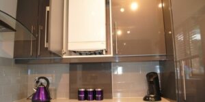 Как спрятать газовый котел на кухне: идеи с фото