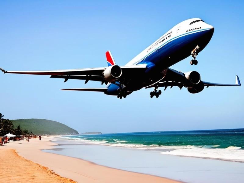Пляж Пхукета: небесные самолеты над золотистым песком