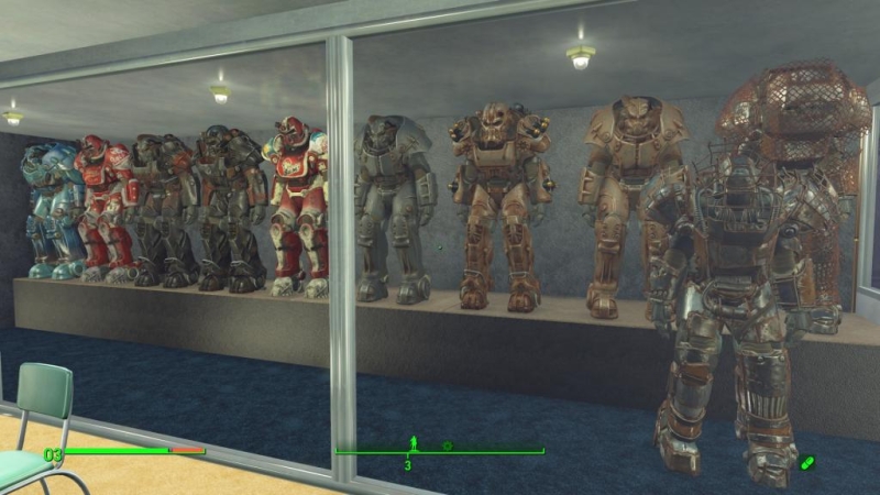 Fallout 4: как снять силовую броню с рейдера